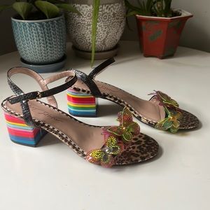 Colorful sandals
